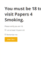 Mobile Screenshot of papers4smoking.com